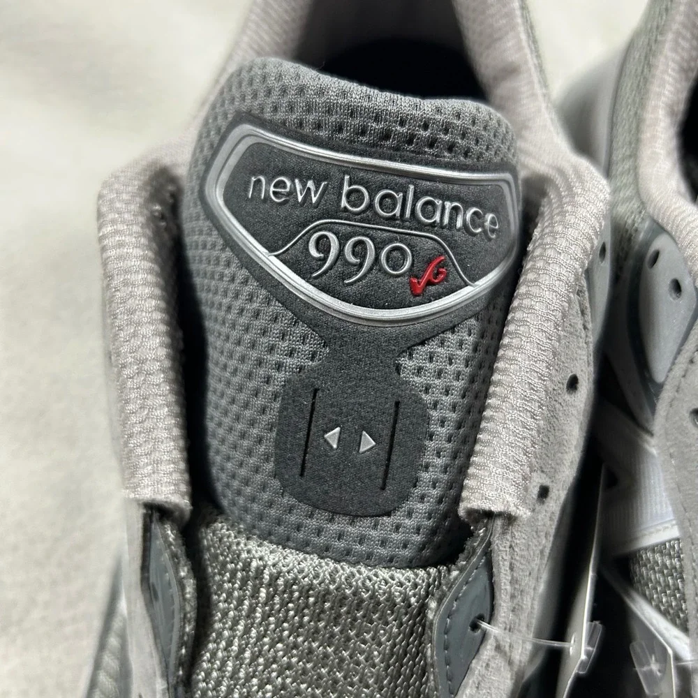 New Balance 990v6 Running Shoes Mens Size 10 Grey Made in USA M990GL6 Sneaker